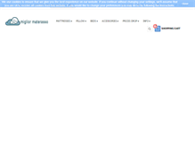 Tablet Screenshot of migliormaterasso.it